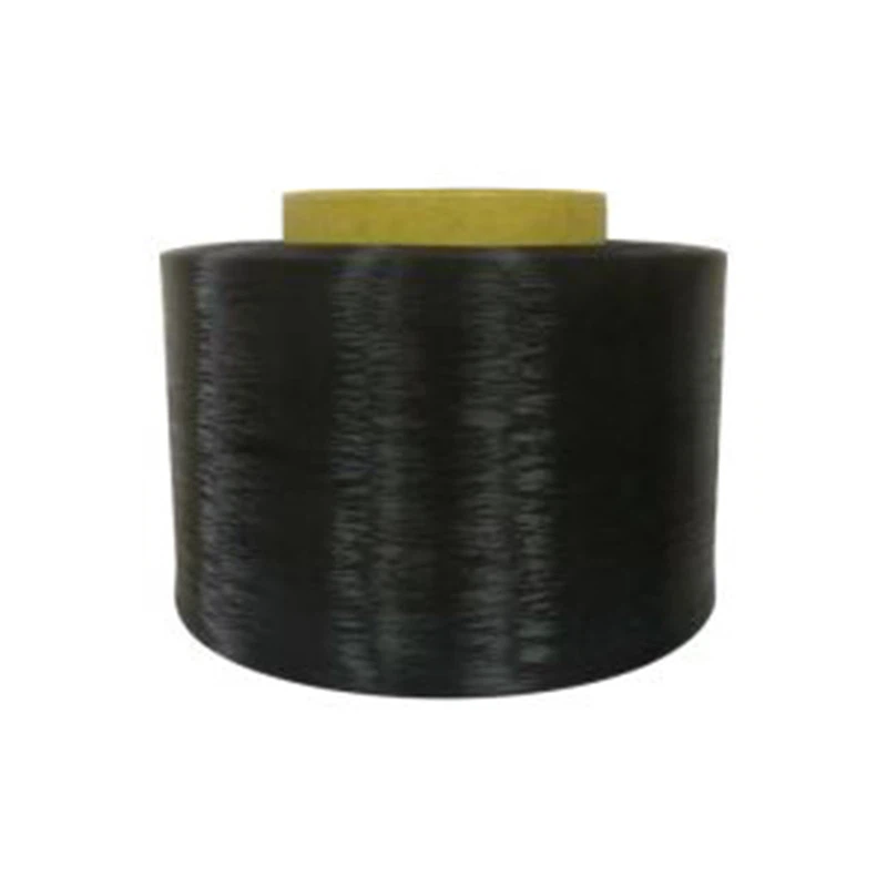 Svart ledende fiberfilament for tekstil